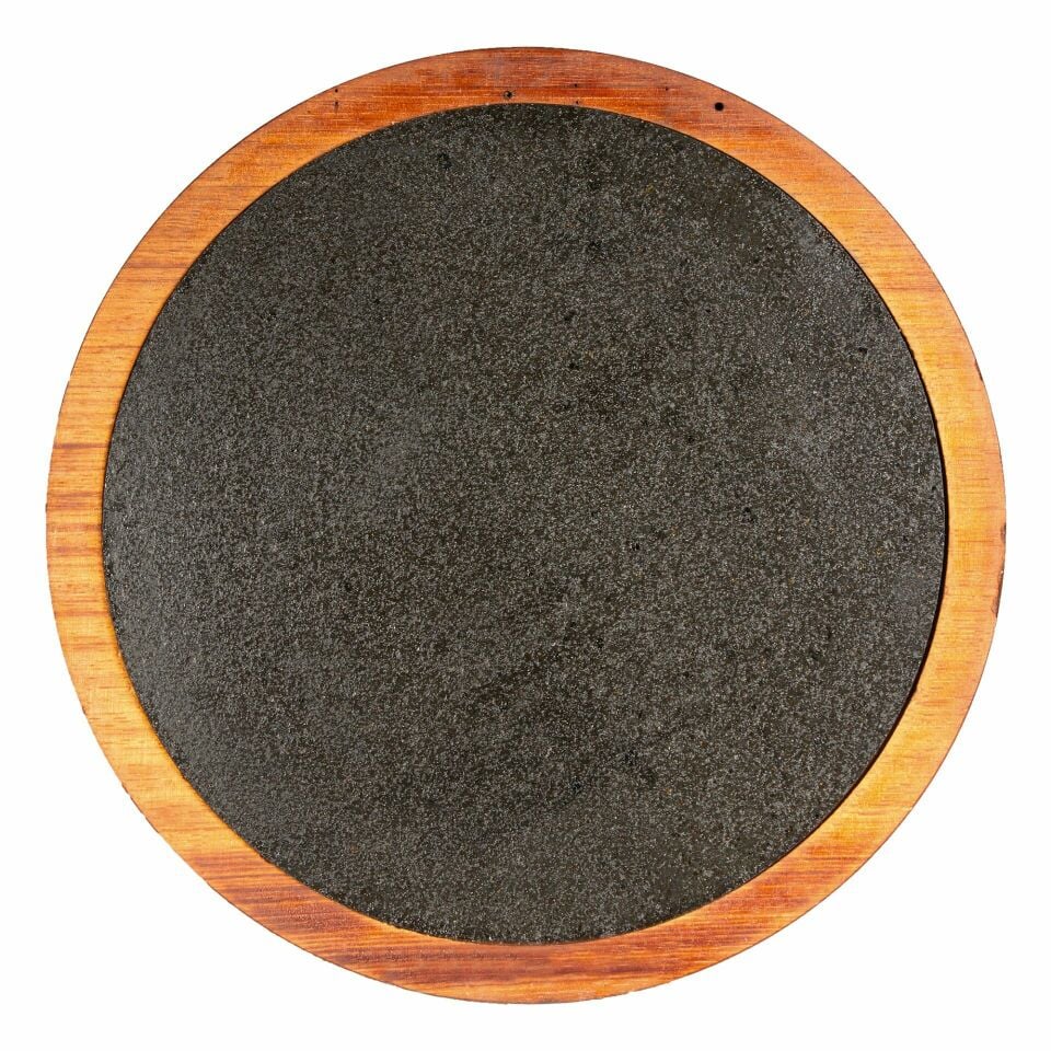 Bazalt Taşlı Sunum Tahtası 32  Cm