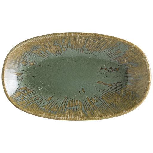 Sage Snell Gourmet Oval Kayık Tabak 24*14 Cm