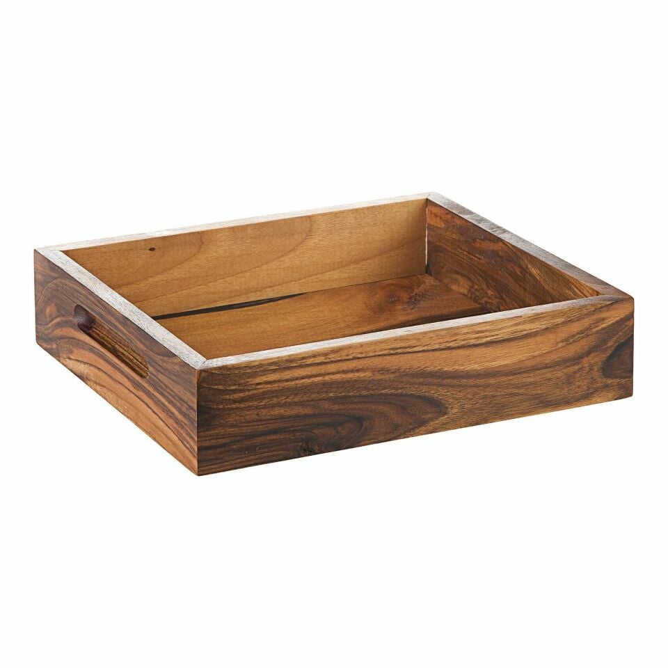 Ahşap Ekmek Sepeti - 25*19 Cm