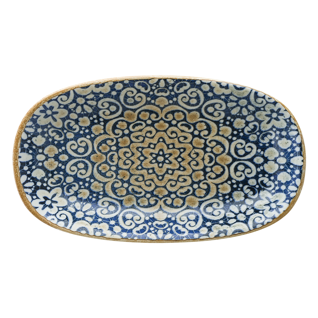 Alhambra Gourmet Oval Kayık Tabak 34*19 Cm