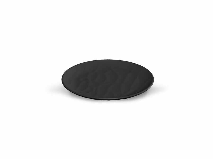 Tria Rölyefli Porelin Servis Tabağı 25 Cm  (12 Adet)