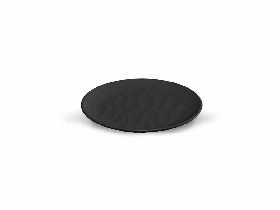 Tria Rölyefli Porelin Servis Tabağı 25 Cm  (12 Adet)