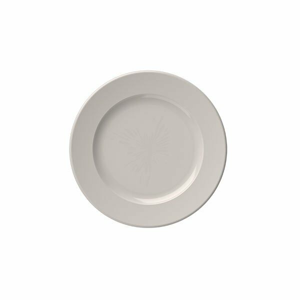 ID Fine Transparan Frame Düz Tabak 17 Cm