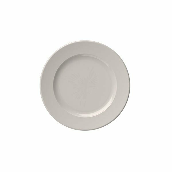 ID Fine Transparan Frame Düz Tabak 17 Cm