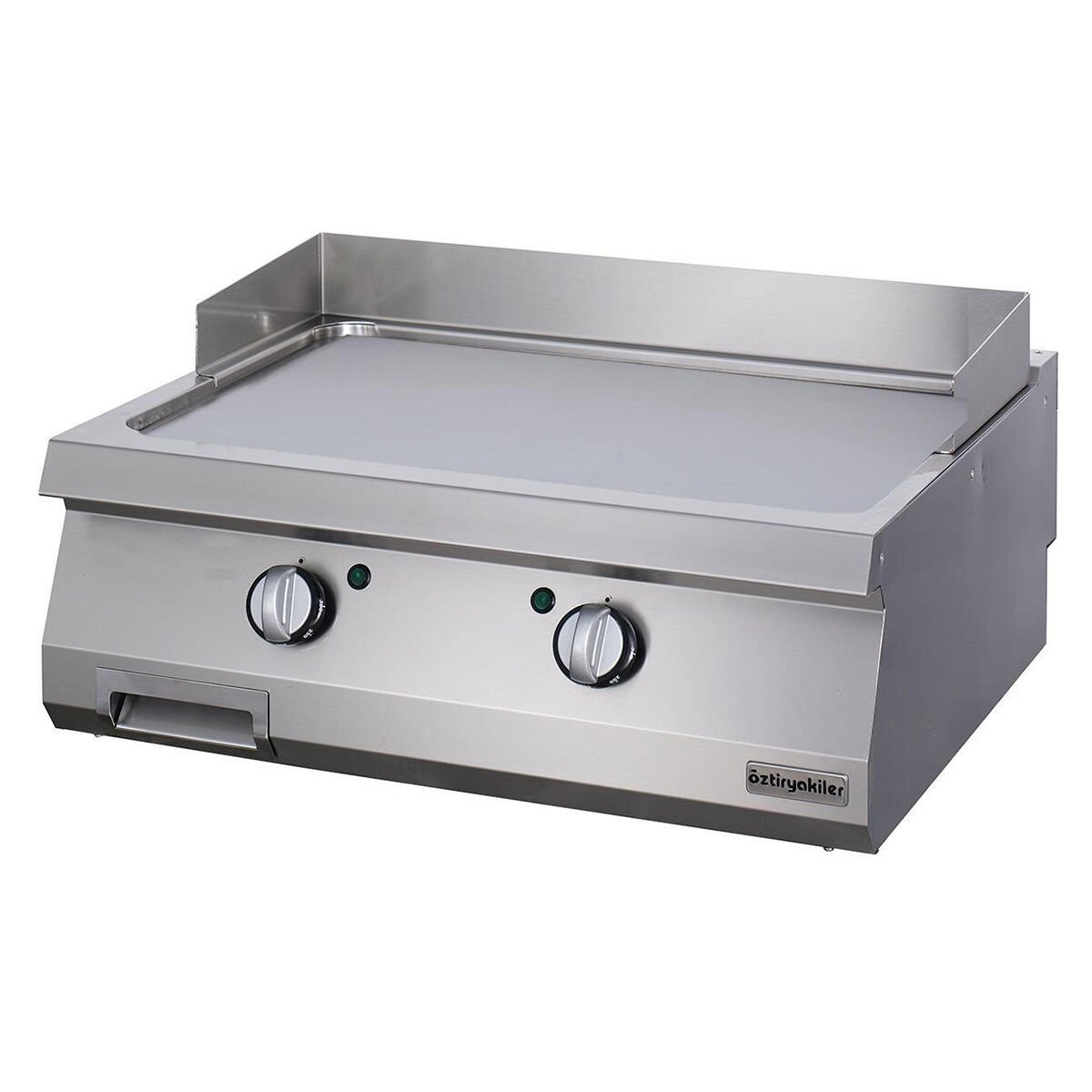 Öztiryakiler 700 Seri Elektrikli Krom Kaplı Düz Plate Izgara 80*70*30 Cm