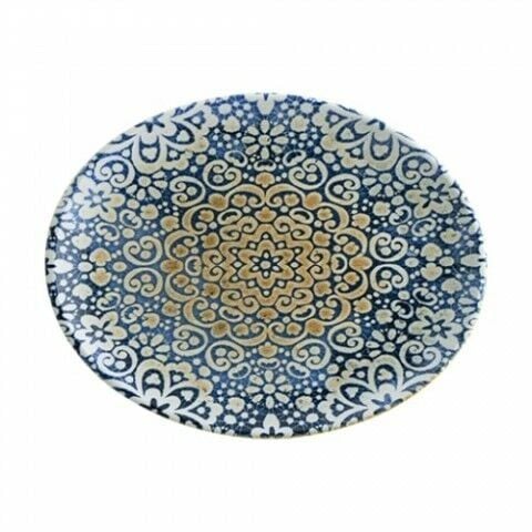 Alhambra Olive Moove Oval Tabak 36*28 Cm