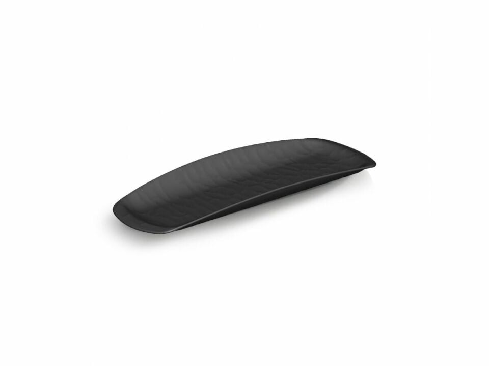 Tria Rölyefli Porelin Kayık Tabak 11*26 Cm (12 Adet)