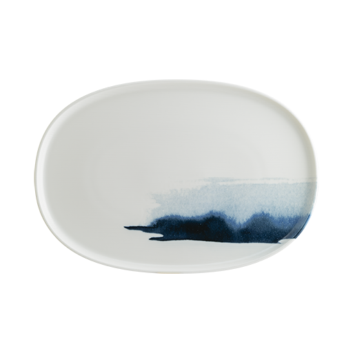 Blue Wave Hygge Oval Servis Tabağı 34 cm
