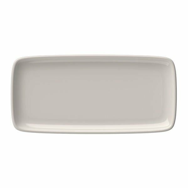 ID Fine Transparan Quadro Dikdörtgen Tabak 35 Cm