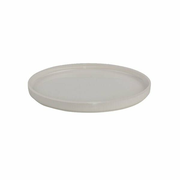 ID Fine Transparan Stolt Düz Tabak 25,5 Cm