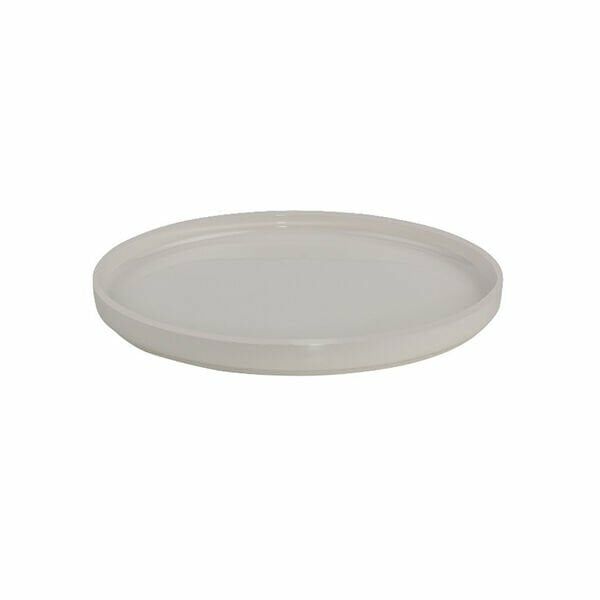 ID Fine Transparan Stolt Düz Tabak 25,5 Cm