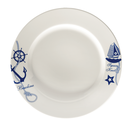 Navy Banquet Düz Tabak 23 Cm