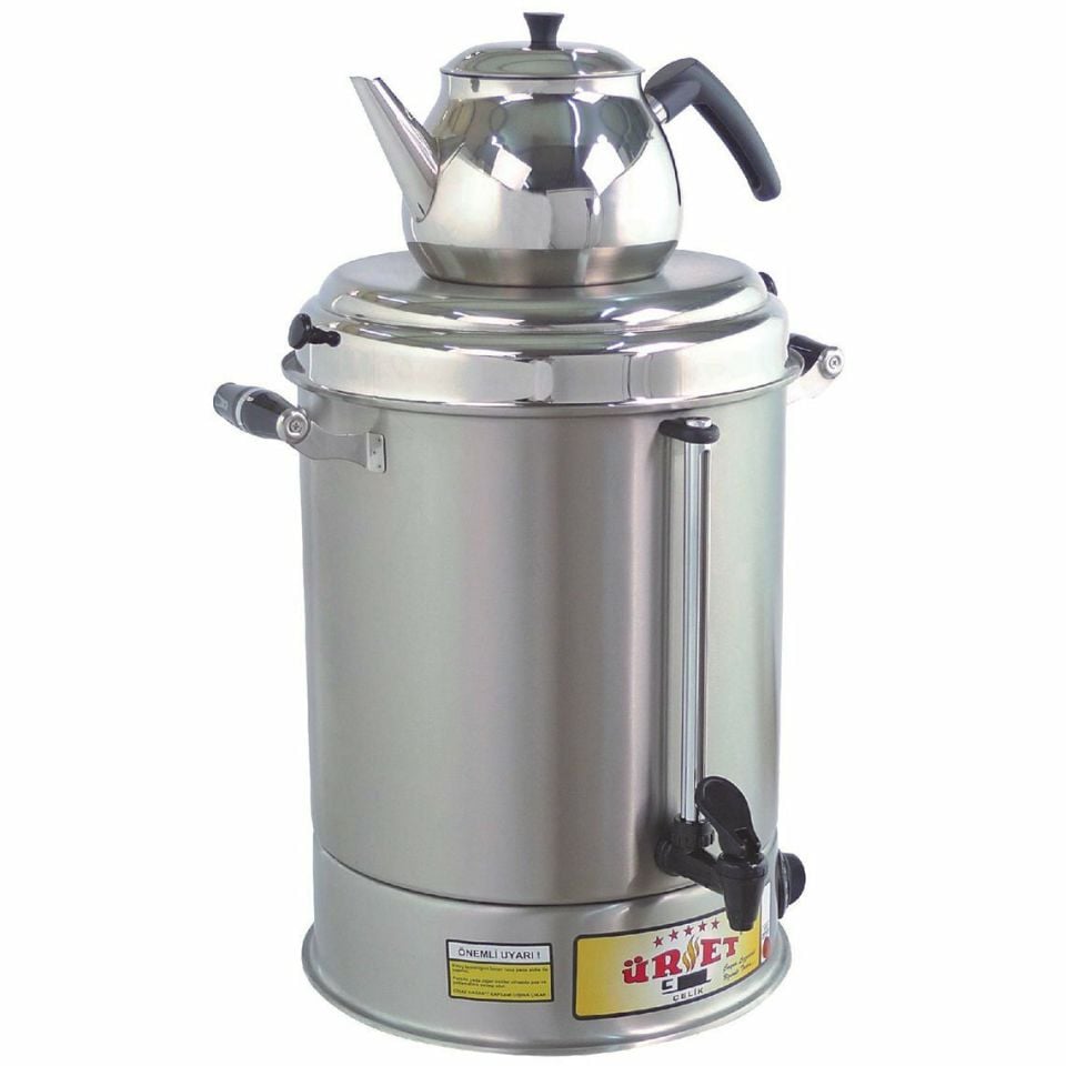 Üret Çelik 3,5 Litre Ev Tipi Semaver