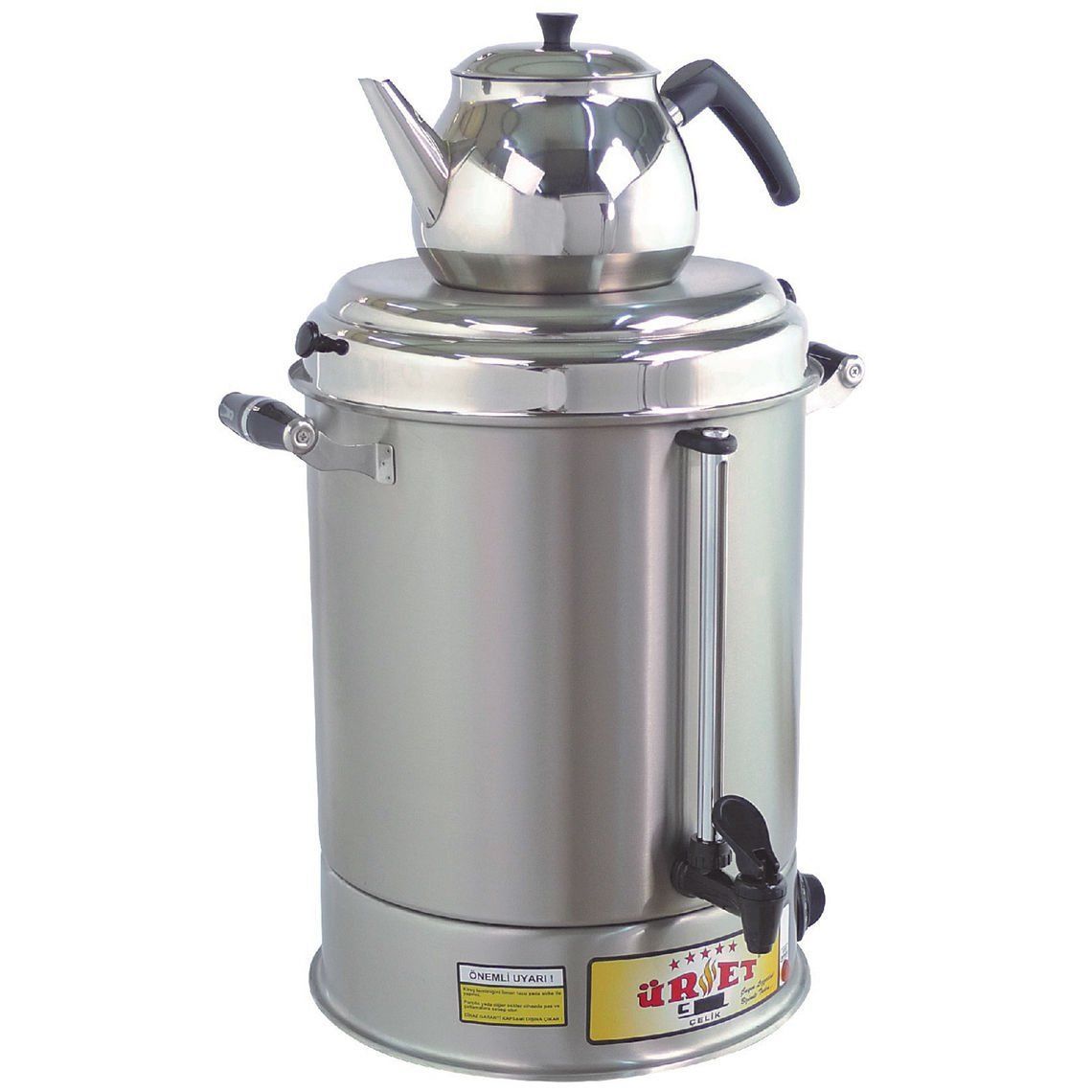 Üret Çelik 22 Litre Standart Semaver