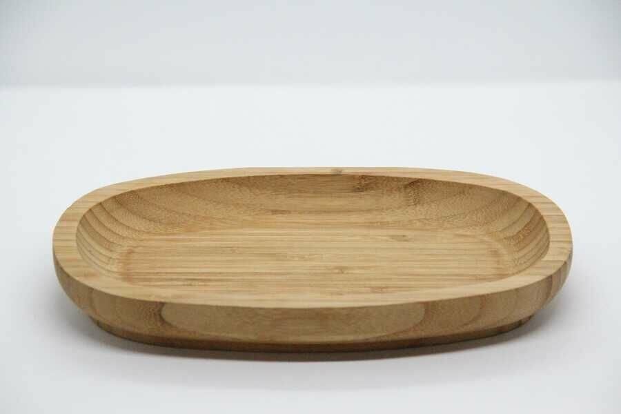 Npicco Ahşap Oval Tabak Bambu-154