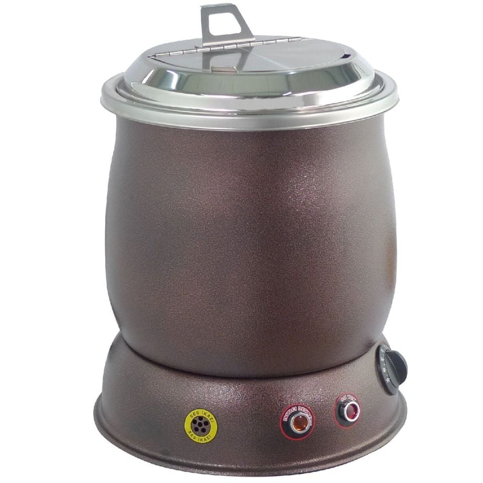 Üret Çelik 15 Litre Bakır Çorba Isıtıcısı