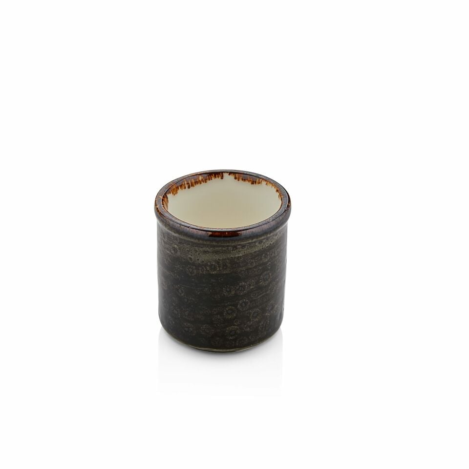 By Bone Cowry Black Gastro Kürdanlık 6*5 Cm