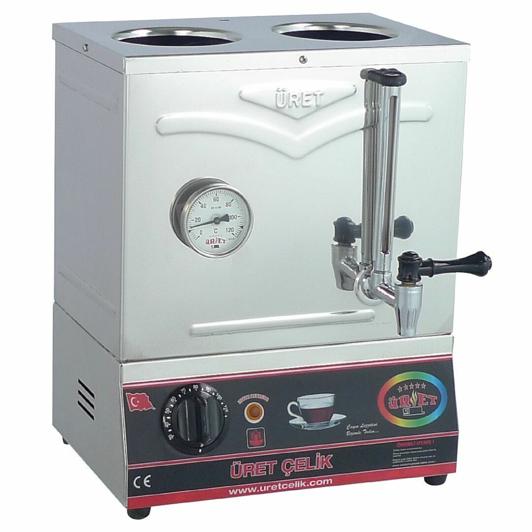 Üret Çelik 30’luk Pleytsiz Kahveci Kazanı - 15 Litre