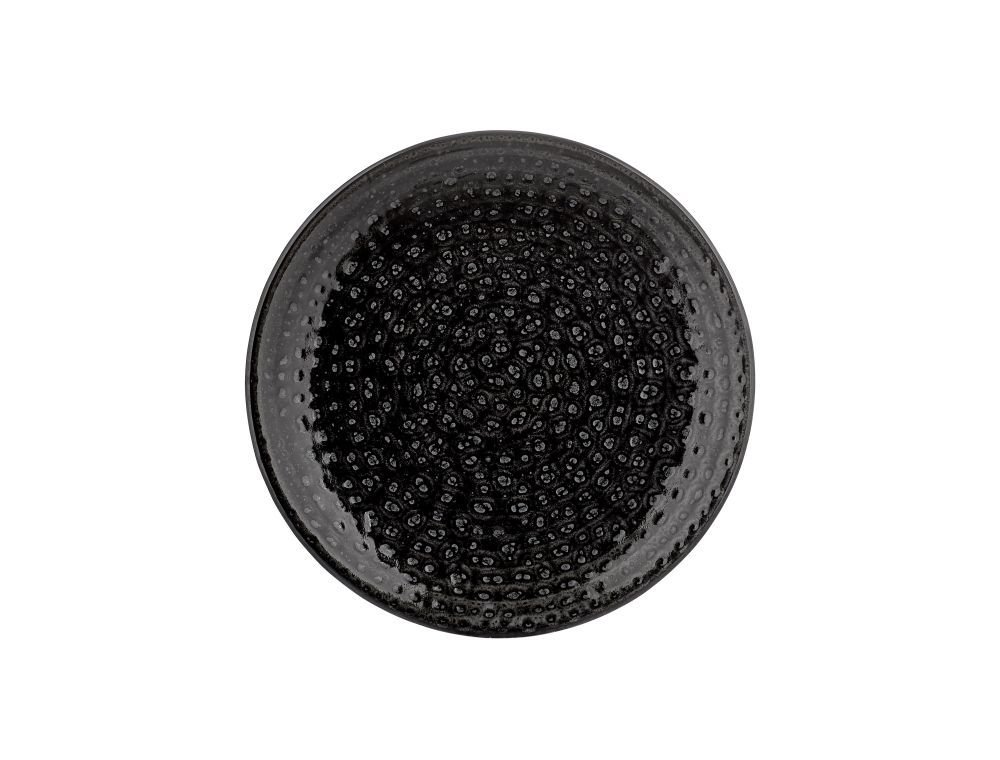 By Bone  Cowry Black Zest Düz Tabak15 Cm