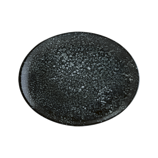 Cosmos Black Moove Oval Tabak 31*24 Cm