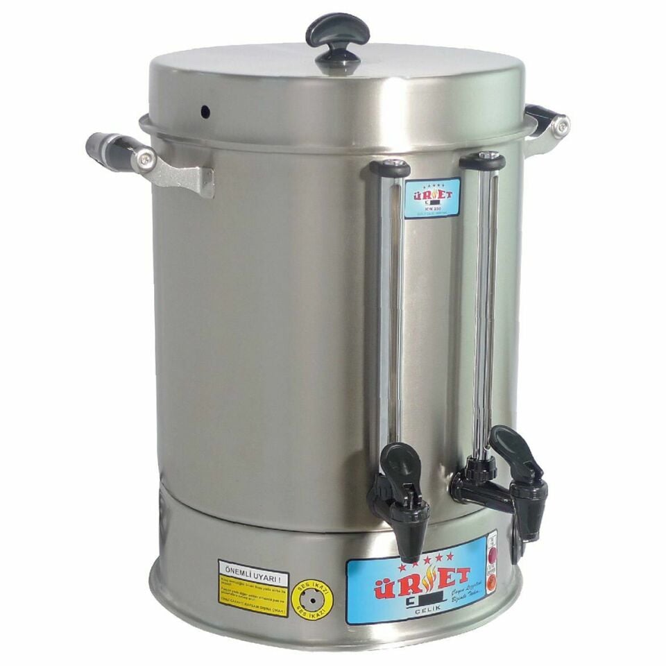 Üret Çelik 36 Litre Elegance Çay Makinesi - 350 Bardak