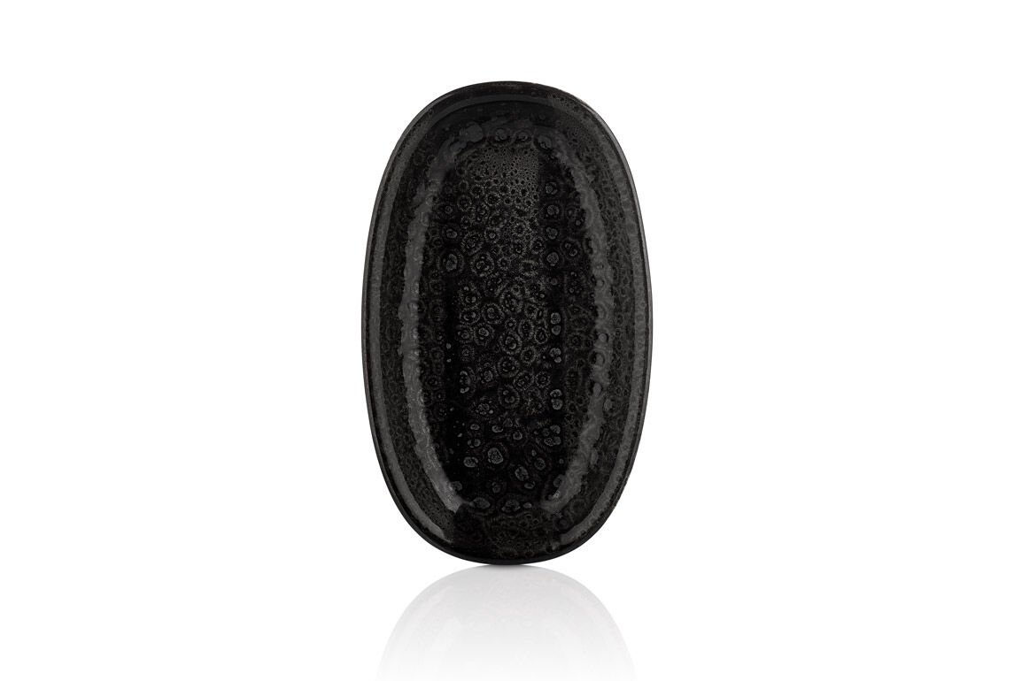 By Bone  Cowry Black Zest Oval Tabak 29 Cm