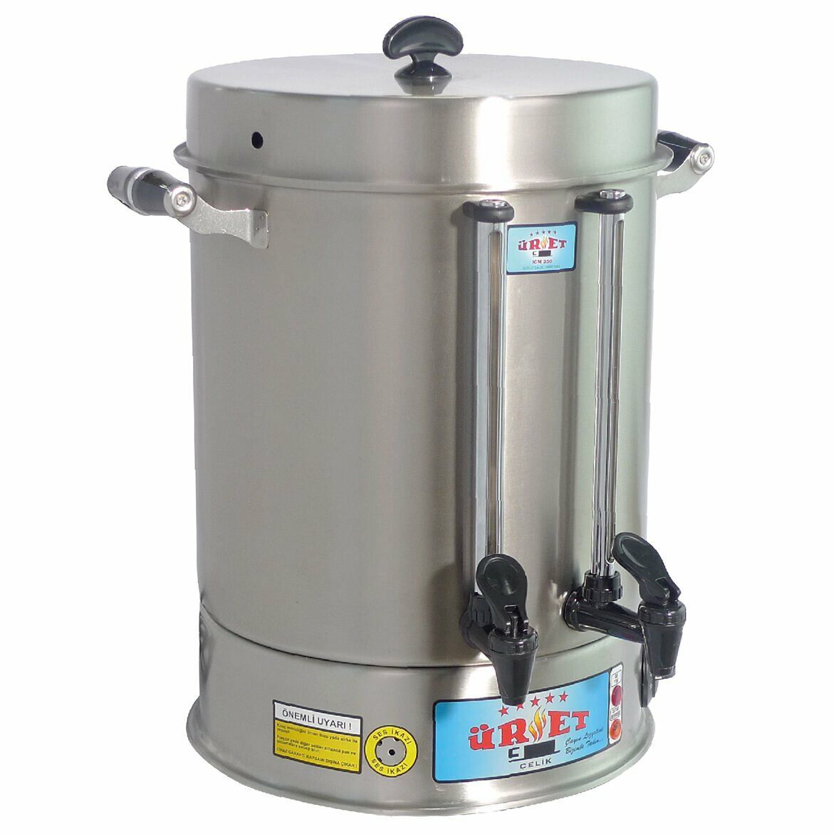 Üret Çelik 6 Litre Elegance Çay Makinesi - 50 Bardak