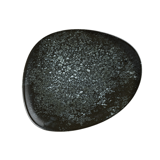 Cosmos Black Vago Düz Tabak 24 Cm