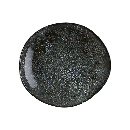 Cosmos Black Vago Çukur Tabak 26 Cm