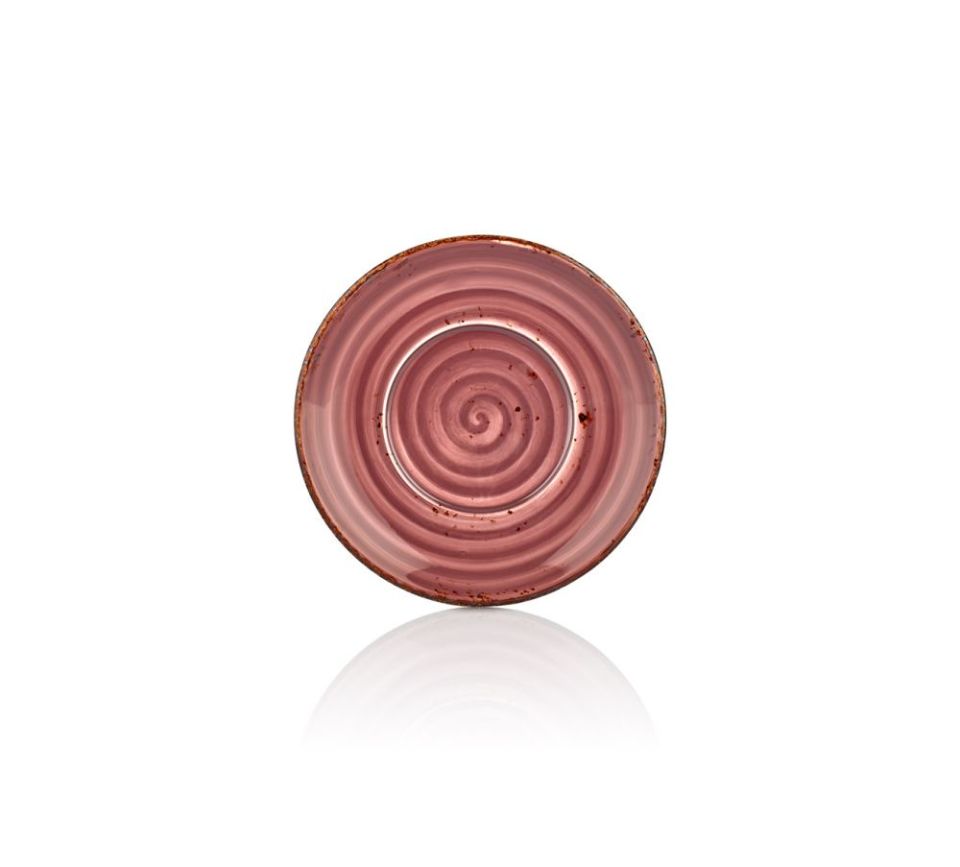 By Bone Rose Gastro Çay Fincan Tabağı 14 Cm