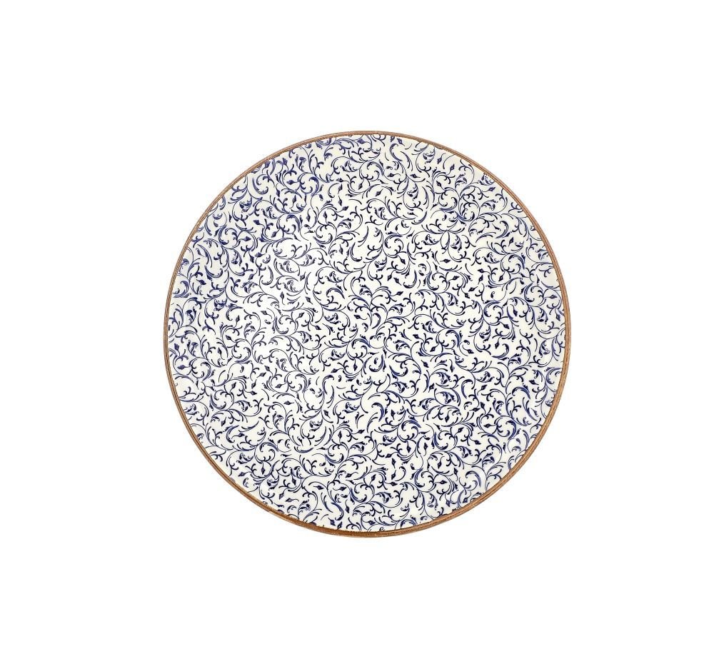 By Bone  Edera Açık Zest Düz Tabak 19 Cm