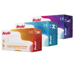 Beybi Pudralı Lateks Eldiven