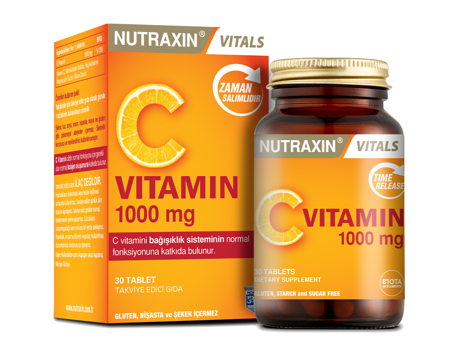 Nutraxin C Vitamin 1000mgx30 Tablet