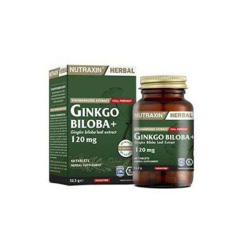 Nutraxin Ginkgo Biloba 60 Kapsül Bitkisel