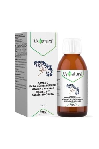 Venatura Sambu C Kara Mürver Ekstresi Şurup 150 ml