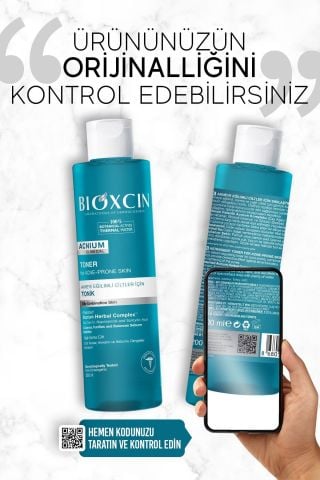 Acnium Tonik 200 Ml Clinical Vegan Akneye Eğilimli Ciltler İçin