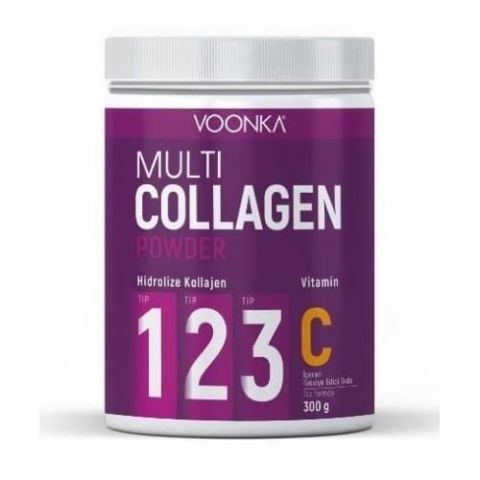 Voonka Multi Collagen Powder + Vitamin C 300 gr