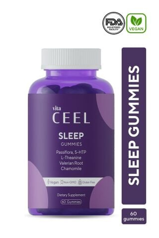 Vitaceel Uyku Döngüsüne Yardımcı Vegan Sleep Gummy