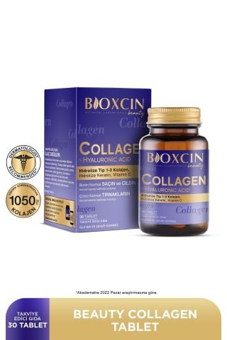 Bioxcin Beauty Collagen Hyaluronic Acid 30 Tablet