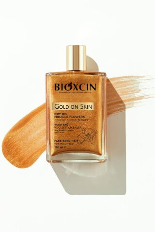 Bioxcin Gold On Skin Altın Parıltılı Kuru Yağ 100 ml