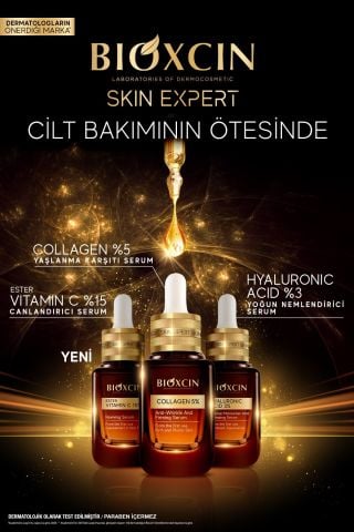 Bioxcin Collagen Retinol Kırışıklık Karşıtı Sıkılaştırıcı Serum - Collagen %5 Retinol Koenzim Q10