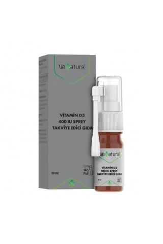 Venatura Vitamin D3 400 IU Sprey 20 Ml