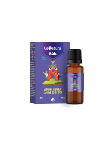 Kids Vitamin A Damla 30 ml