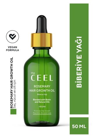 The Ceel Biberiye Yağı ve Doğal Yağlar ile Güçlü Formül Biotin Özlü Saç Bakımı 50 Ml