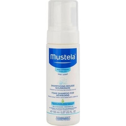 Mustela Yenidoğan Köpük Şampuanı 150 ml (Foam Shampoo)