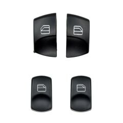 Mercedes Sprinter, Volkswagen Crafter için Cam Düğme Kapağı-4'lü Set
