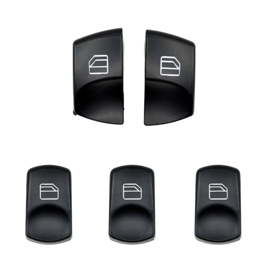 Mercedes Sprinter, Volkswagen Crafter için Cam Düğme Kapağı-5'Li Set