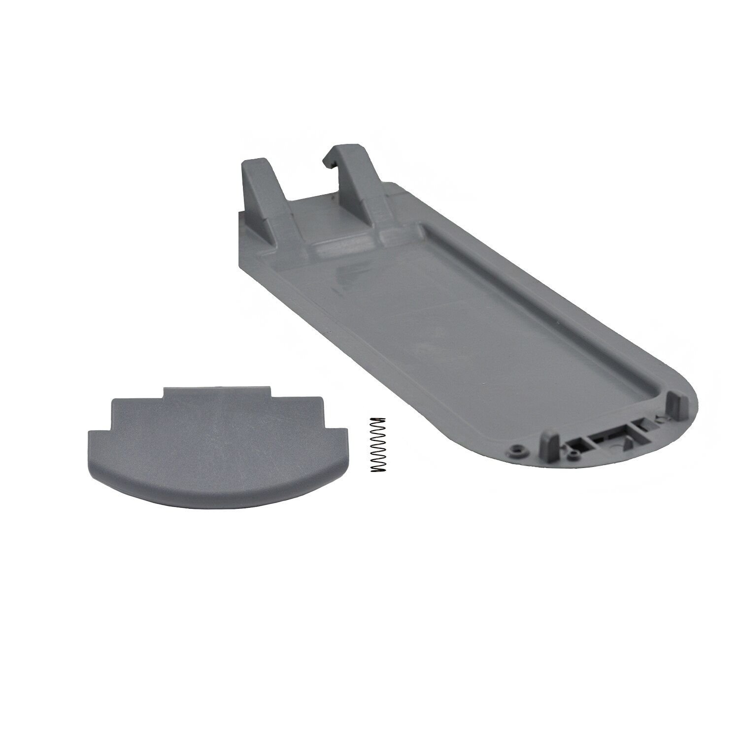 Armrest Lower Cover and Latch for Skoda Octavia, Seat Ibiza - Gray