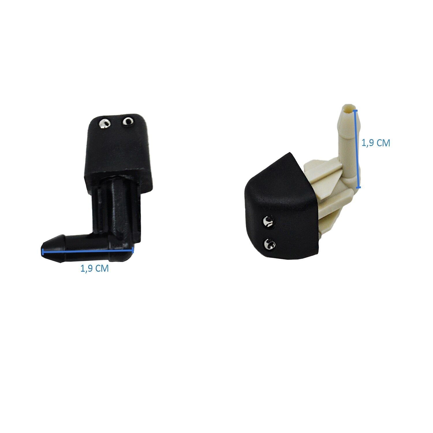 Glass Water Spray Nozzle Right-Left Set for Renault 9,11