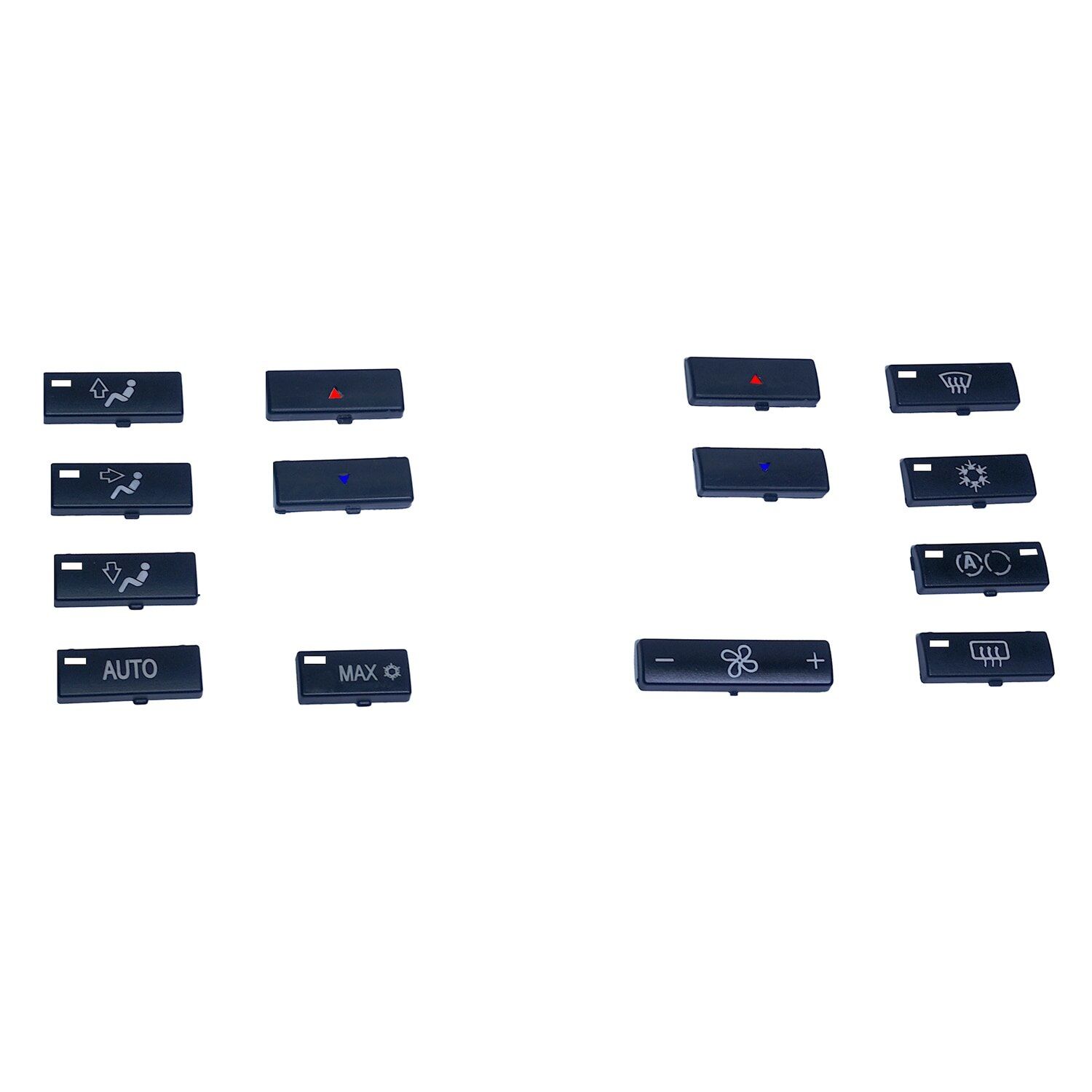 BMW 5 Series E39 Air Conditioning Panel Buttons 14 Piece Set
